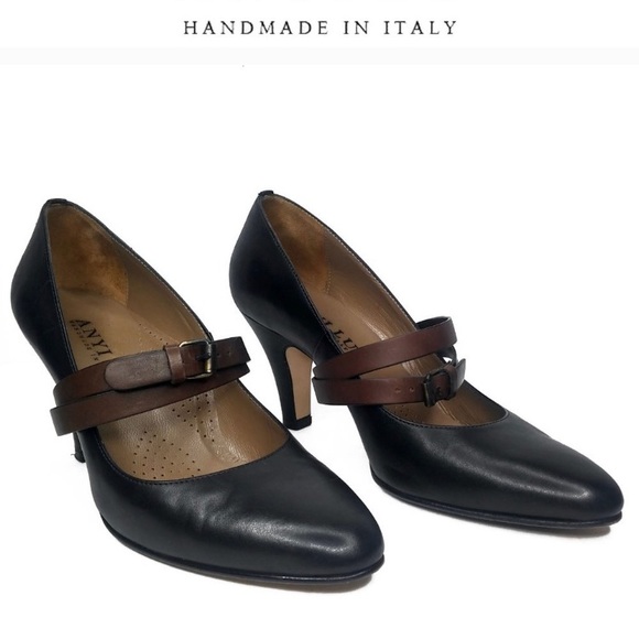 ANYI LU handmade black heels - Picture 5 of 16